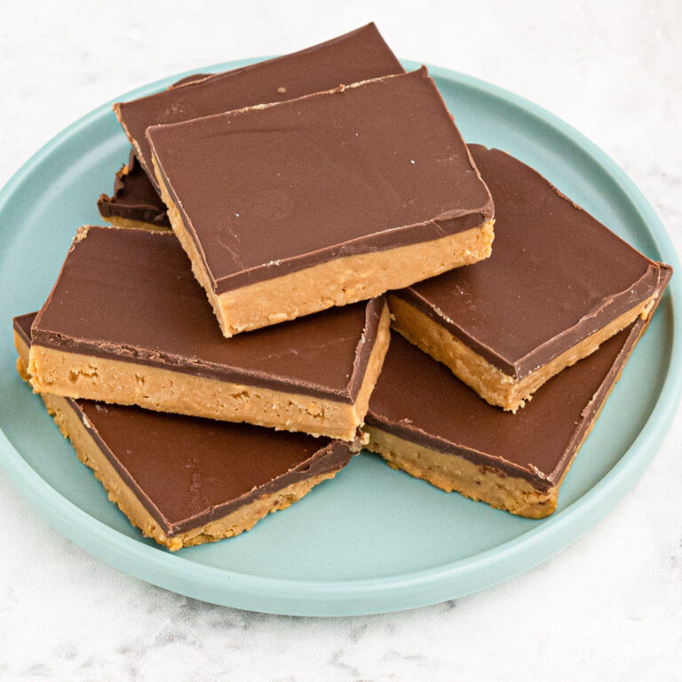 No Bake Peanut Butter Bars