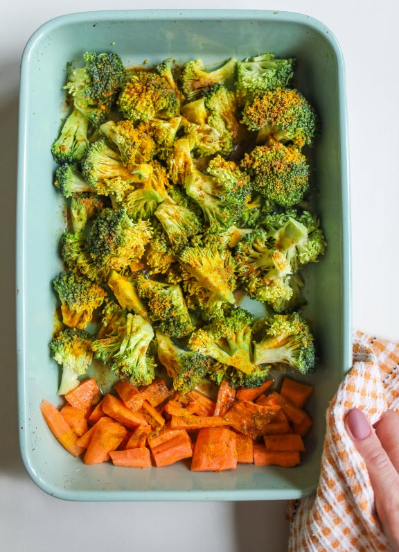 Turmeric Roasted Broccoli