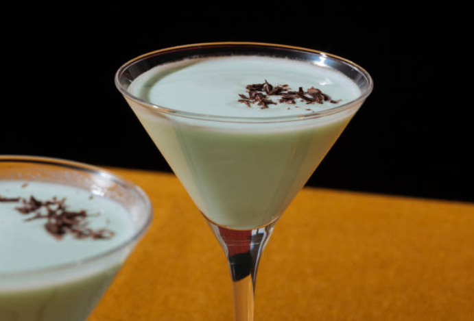 Grasshopper Ice Cream Drink