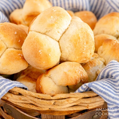 Homemade Pull Apart Dinner Rolls