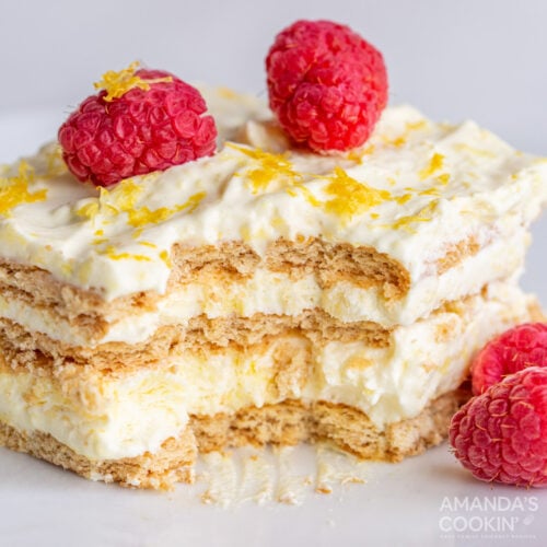 Lemon Icebox Cake