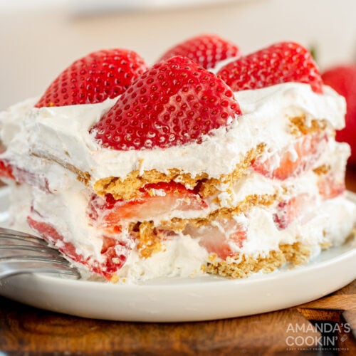 Strawberry Icebox Cake