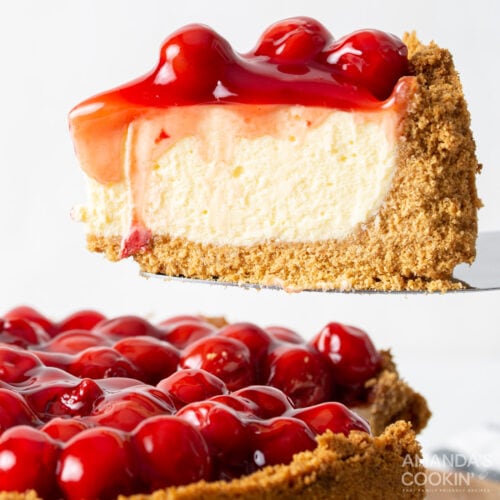 Instant Pot Cherry Cheesecake