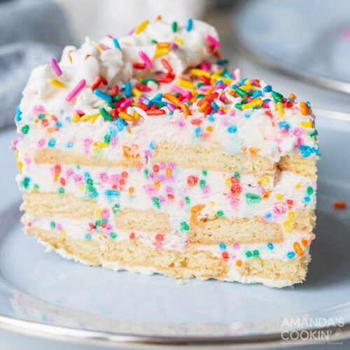 Funfetti Icebox Cake