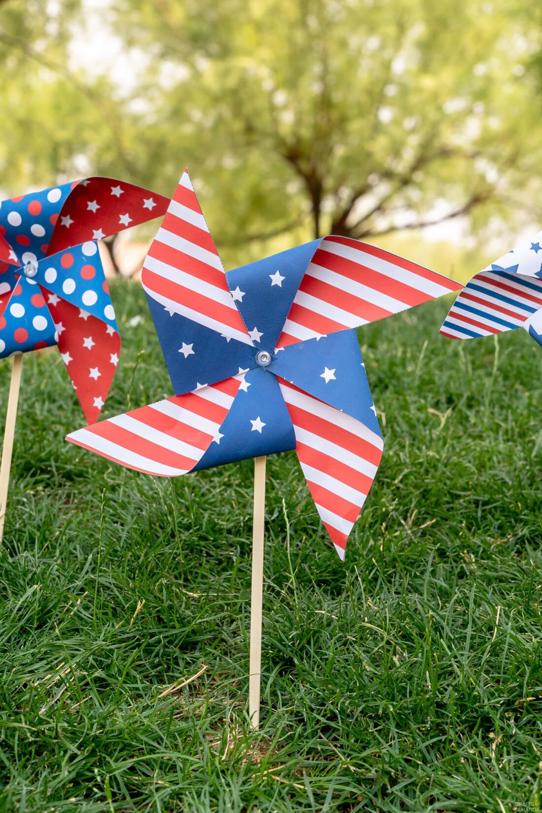 Patriotic Pinwheels