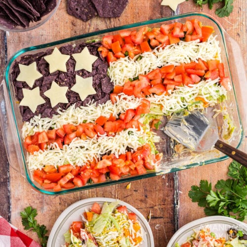 Taco Salad Flag