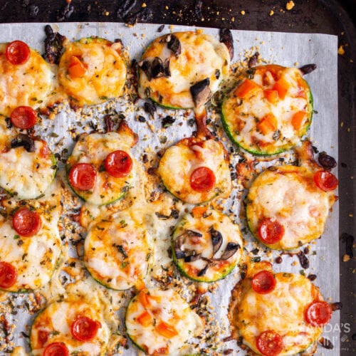 Zucchini Pizza Bites