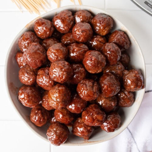 Grape Jelly Meatballs