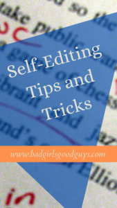 Self-Editing Tips and Tricks (1)