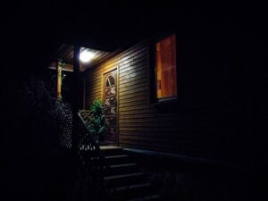 The Blink of a Porch Light